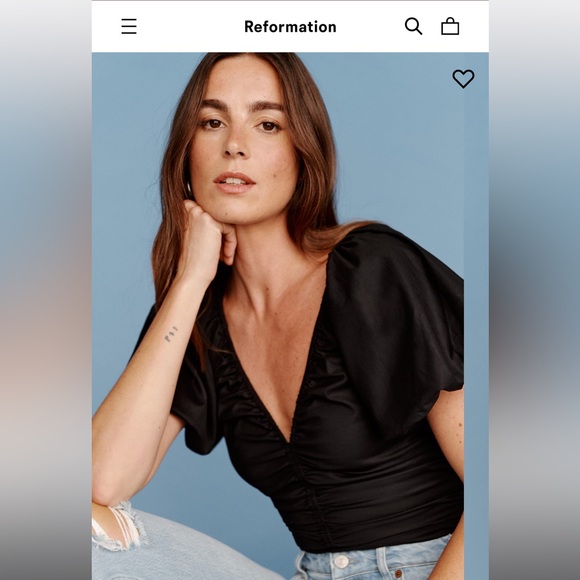 NWOT Reformation Sonny Top Size 0 - Picture 1 of 3